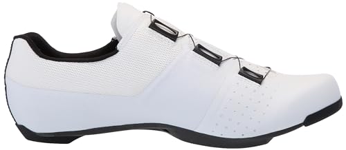 Fi'zi:K Tempo Overcurve R4 Cycling Shoe White/Black, 44.5