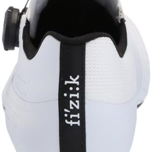 Fi'zi:K Tempo Overcurve R4 Cycling Shoe White/Black, 44.5