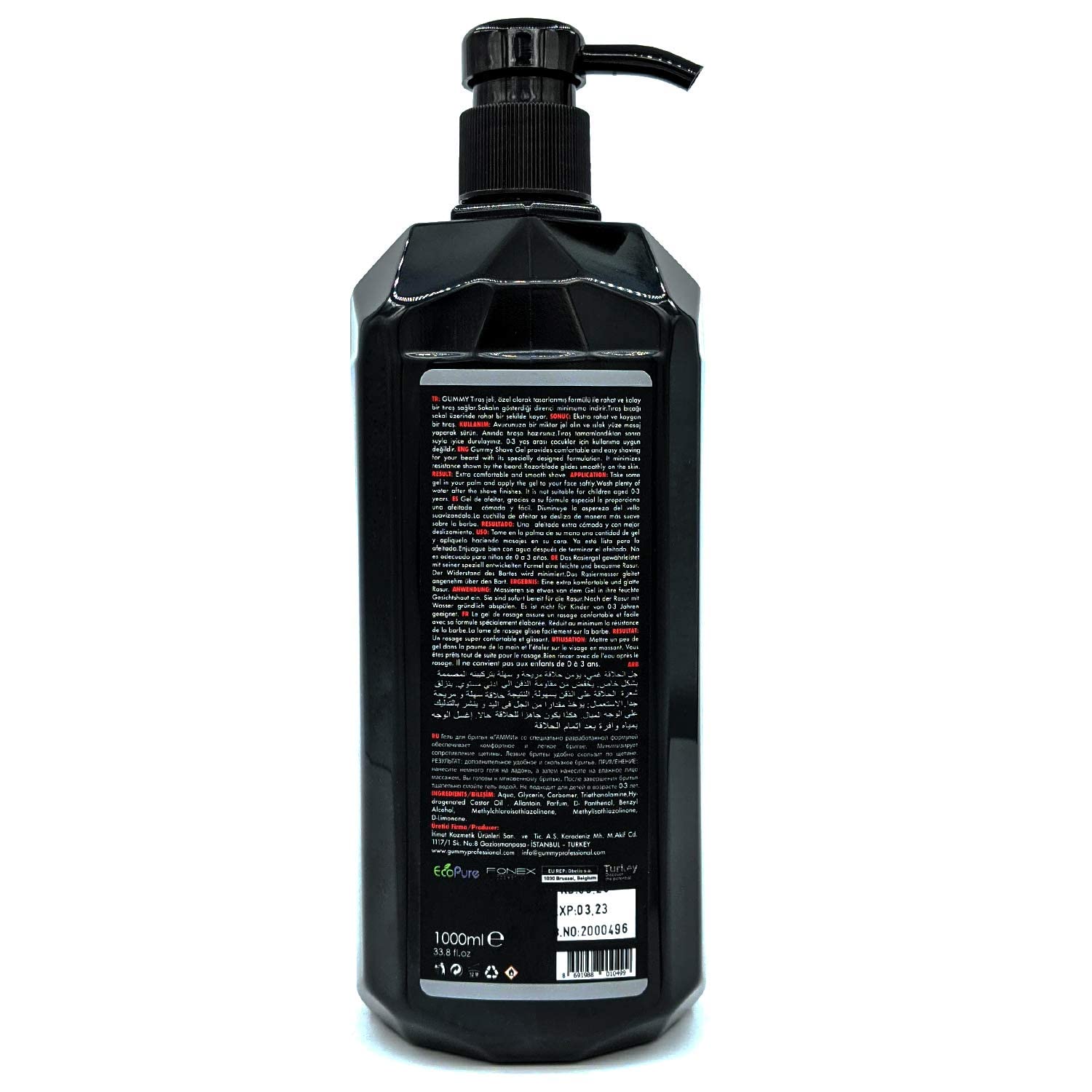 Gummy Shave Gel Bloom 35.3 oz