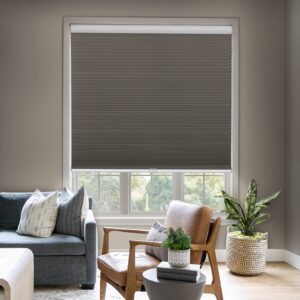 keego window shades cordless cellular blinds home custom made blackout window blinds and shades honeycomb blinds for windows bedroom (hazel wood, custom size)