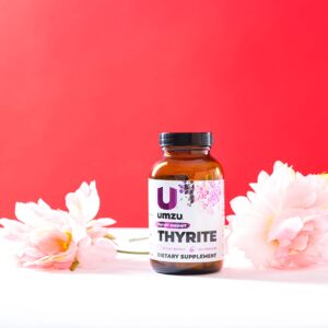 UMZU Thyrite - Supports Thyroid Health & Energy - with Magnesium, Zinc, Copper, Iodine & Selenium - 30 Day Supply - 120 Capsules