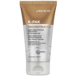 joico k-pak reconstructor deep-penetrating treatment | for damaged hair | repair & strengthen strands | rebuild & fortify damaged hair | improve elasticity | with keratin & arginine | 1.7 fl oz
