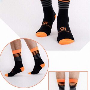 GuaziV Cycling Socks for Men & Women，Colorful Compression Hiking Socks Running Socks for Travelling, Walking, Climbing