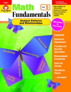 math fundamentals unit: analyze patterns and relationships, grade 5