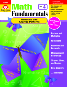math fundamentals unit: generate and analyze patterns, grade 4