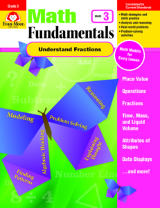 math fundamentals unit: understand fractions, grade 3