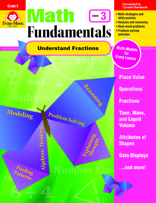 Math Fundamentals Unit: Understand Fractions, Grade 3