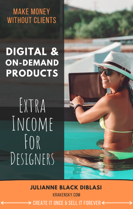 Digital & On Demand Products: Extra Income For Graphic Designers