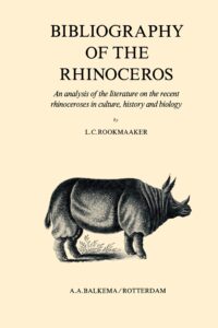 bibliography of the rhinoceros