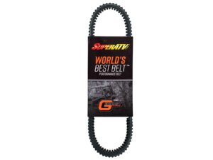 superatv world's best cvt drive belt for 2018+ polaris ranger xp 1000/2019+ ranger xp 1000 crew | smooth engagement | ultra-high 400hp shock load rating | ultra-strong aramid fiber cord