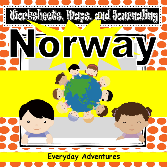 Norway Notebooking Pages, Worksheets, and Maps for Grades 3 Through 6 (Geography)