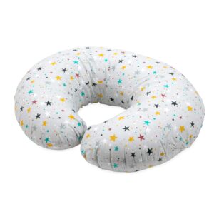 nuby support pod infant breastfeeding support pillow by dr. talbot's, star print