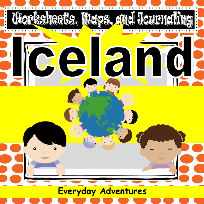 Iceland Notebooking Pages, Worksheets, and Maps for Grades 3 Through 6 (Geography)