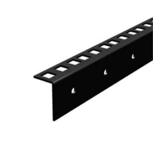 penn-elcom rack rails (13u) 22.75'' length square hole/sold as a pair