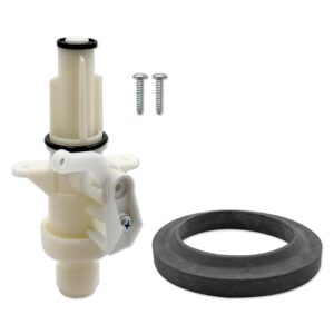 13168 upgraded rv toilet water valve kit, compatible with thetford aqua magic iv toilets high and low models