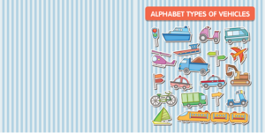 alphabet types of vehicles
