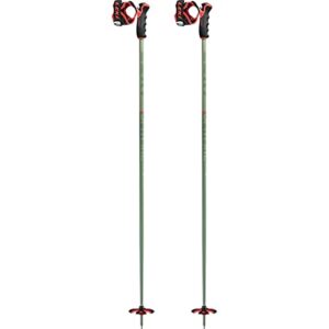 LEKI Spitfire 3D Ski Pole Pair - Olive/Red 125