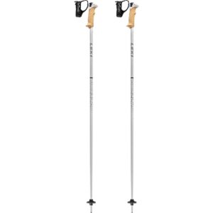 leki stella s ski pole pair - women's white/black 120