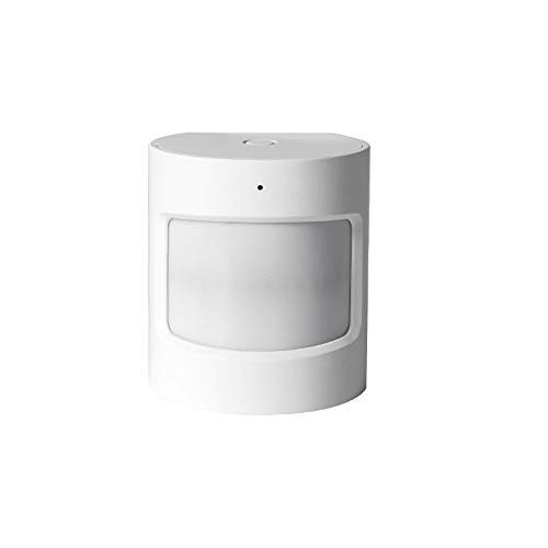 Motion PIR Sensor, REQUIRES HUB, Zigbee Connection, Wireless Mini Contact Sensor for Alarm System and Smart Home Automation, works with Smart life, Alexa and Google home (Motion PIR Sensor)