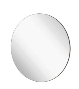 marketing holders acrylic mirror round circle 10" inch round flat for diy craft projects safer than glass light weight plastic blind spot mirror center piece for weddings and events
