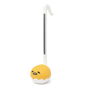 otamatone special edition sanrio (gudetama) - fun electronic musical toy synthesizer instrument by maywa denki (official licensed) [includes song sheet and english instructions]