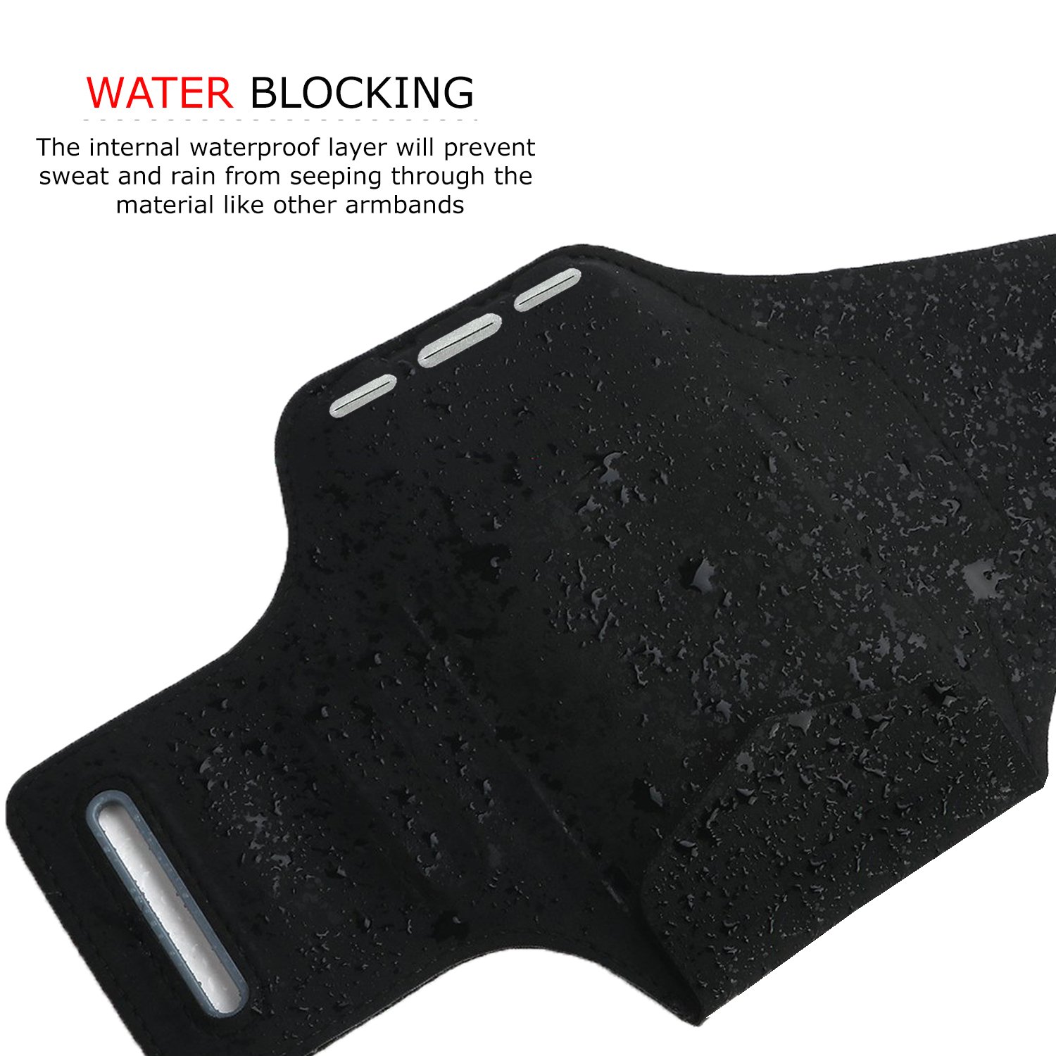 Waterproof Samsung Galaxy S24/S23/S22/S21/S20 Running Armband. Sports Phone Case Holder for Runners