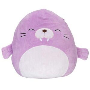 squishmallows official kellytoy plush 12" winnie the walrus- ultrasoft stuffed animal plush toy