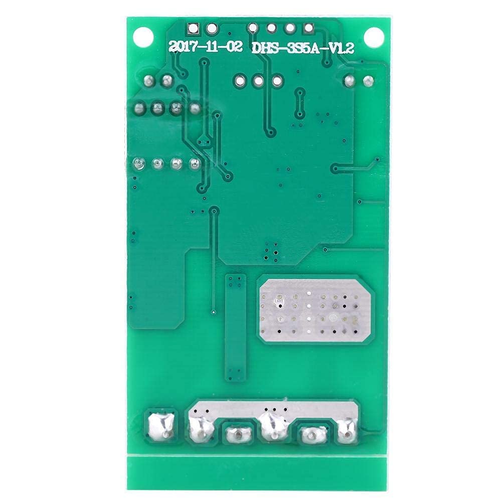 3A 3.7V/7.4V/11.1V Lithium Battery Solar Lamp Panel Circuit Board Solar Circuit Board Controller Module PWM Charging Mode 3 Modes Adjustable