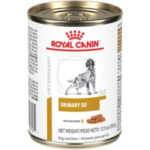 royal canin canine urinary so thin slices in gravy canned dog food, 12.5 oz