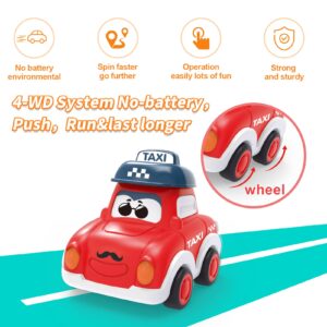 ZMZS Baby Toy Cars for 1 Year Old,Toddler Push and Go Toy Vehicle for 6 to 12 Months,Infant Rattle & Roll Toy Trucks,Preschool Learning Gift for 2 3 Years Old Boys Girls