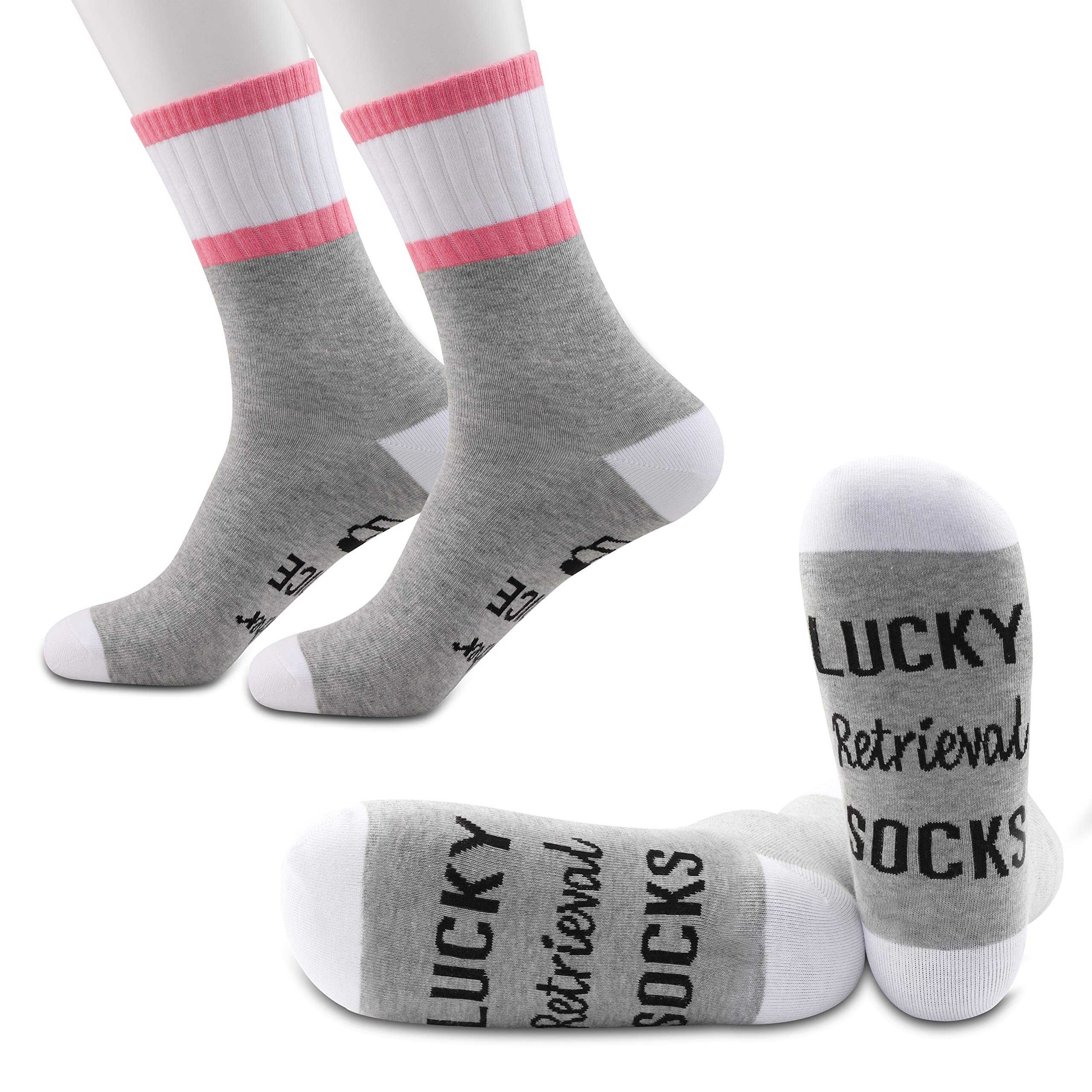 JXGZSO 2 Pairs IVF Socks Lucky Transfer Socks Lucky Retrieval Socks Fertility Socks IVF Transfer Day Gift (Lucky Retrieval Socks)