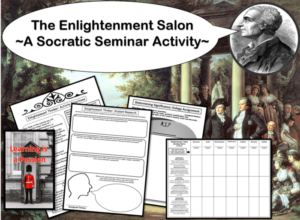 enlightenment salon: a socratic seminar activity | distance learning