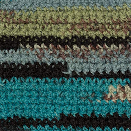 Patons Kroy Socks Yarn, 2-Pack, Turquoise Jacquard