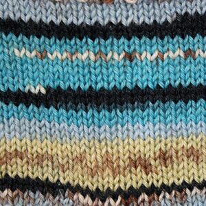 Patons Kroy Socks Yarn, 2-Pack, Turquoise Jacquard