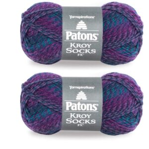 Patons Kroy Socks FX Yarn, 2-Pack, Celestial Colors