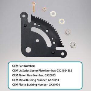 HQPASFY Steering Sector Pinion Gear Rebuild Kit Compatible with John Deere D Series Lawn Tractors Replaces# GX21924BLE, GX20053, GX20054, GX21994