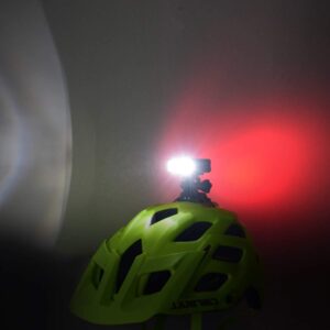wasaga bike helmet light, 200 lumen led bicycle helmet light 3 modes usb rechargeable waterproof bike front headlight and 5 modes bike taillight perfect for riding or outdoor activities