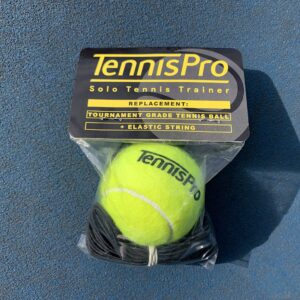 Tennis Pro Tennis Trainer Replacement Ball | ITF Tournament Grade Tennis Ball | Professional Choice Tennis Rebounder Ball | Tennis Ball on a String | Quick Clip and Anti-tangle Technology