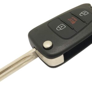 Horande Replacement Key Fob Cover fit for Kia Soul Rio Keyless Entry Remote Contro Key Fob Shell