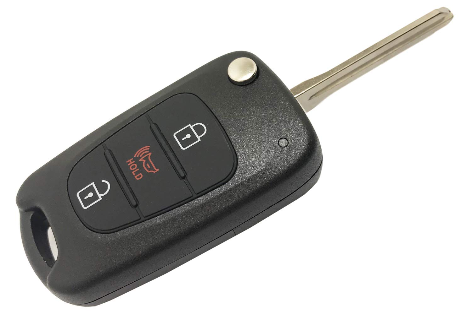 Horande Replacement Key Fob Cover fit for Kia Soul Rio Keyless Entry Remote Contro Key Fob Shell