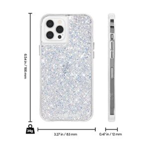 Case-Mate - TWINKLE - Case for iPhone 12 Pro Max (5G) - 10 ft Drop Protection - 6.7 Inch - Stardust