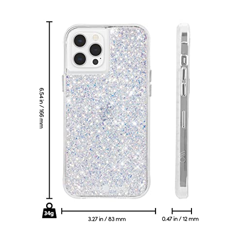 Case-Mate - TWINKLE - Case for iPhone 12 Pro Max (5G) - 10 ft Drop Protection - 6.7 Inch - Stardust