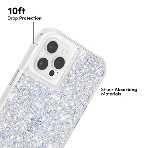 Case-Mate - TWINKLE - Case for iPhone 12 Pro Max (5G) - 10 ft Drop Protection - 6.7 Inch - Stardust