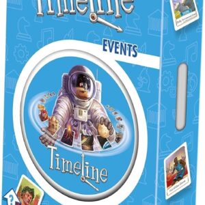 Zygomatic Timeline Events Card Game | Fun Educational Trivia Game for Adults and Kids | Ages 8+ | 2-6 Players | Average Playtime 15 Minutes | Made by