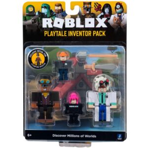 Roblox Celebrity Collection - Playtale Inventor Pack Game Pack [Includes Exclusive Virtual Item]