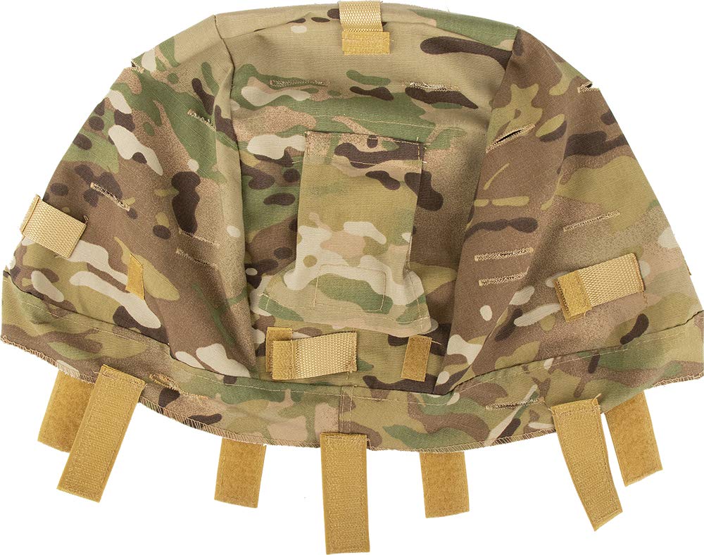 MICH/ACH Tactical Military Helmet Cover | Perfect for Paintball, Hunting, Shooting Gear | Multicam OCP (Large/Extra Large)