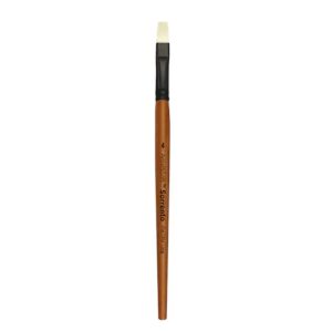 level 1 oil short handle flat brush by artist's loft (4)