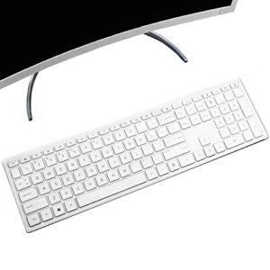 keyboard cover for hp pavilion 27" all in one desktop hp pavilion 27-xa0014/27 xa0055ng/0370nd/0076hk/0010na, hp pavilion 24-inch 24-xa0020 xa0002a xa0032 xa0013w,hp pavilion wireless keyboard-clear