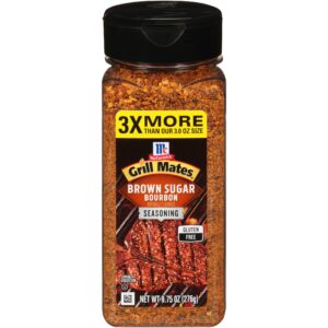 McCormick Grill Mates Smokehouse Maple Seasoning, 28 oz & Brown Sugar Bourbon Seasoning, 9.75 oz