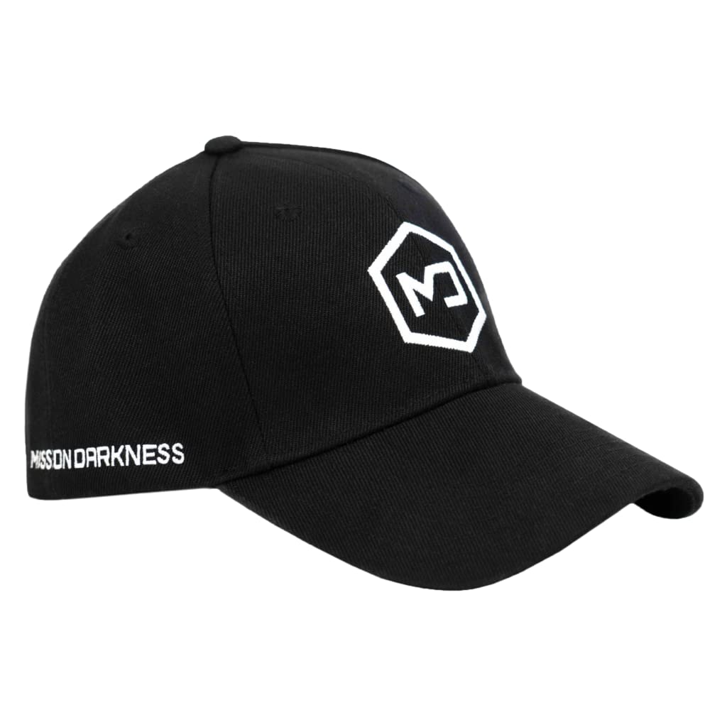 Mission Darkness EMF Blackout Hat - Anti-Radiation Snapback Cap Protects Against EMF EMI RF 5G Wireless Signals - Universal Adult Size (Adjustable)